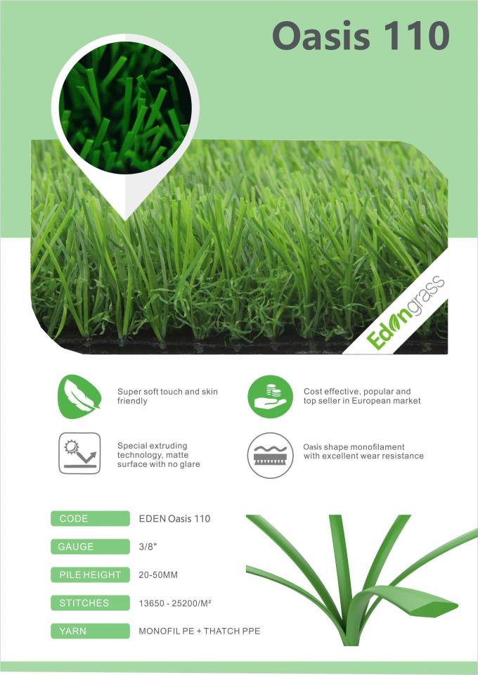 OEM حديقة العشب الاصطناعي صديقة للبيئة الحفاظ على الخضرة 0
