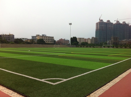 الصين ملعب كرة القدم الخضراء العشب الاصطناعي ، ملعب العشب وهمية للخارج المزود
