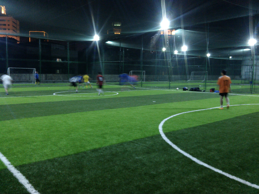 الصين كرة القدم في الأماكن المغلقة / كرة القدم العشب الاصطناعي 13000 Dtex صديق للبيئة المزود