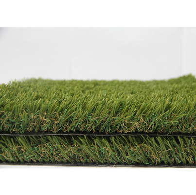 الصين 2 `` القطر حديقة العشب الاصطناعي موجة مسطحة شكل الغزل حيدة المزود