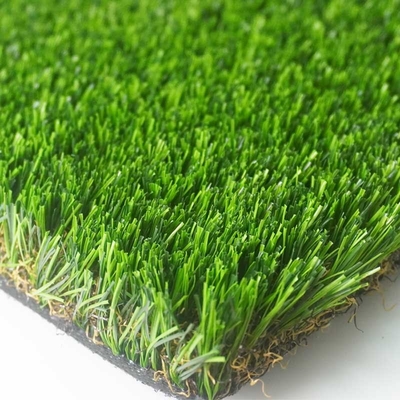 الصين حديقة ديلوكس عشب صناعي لون أخضر زيتوني 12400Dtex المزود