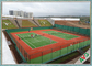 ITF Standard Tennis Synthetic Grass ، ملعب تنس Fake Grass PP + NET Backing المزود