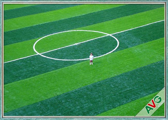 العشب الاصطناعي لكرة القدم في الهواء الطلق مع دعم دائم مادة البولي ايثيلين العشب الاصطناعي لكرة الصالات 0