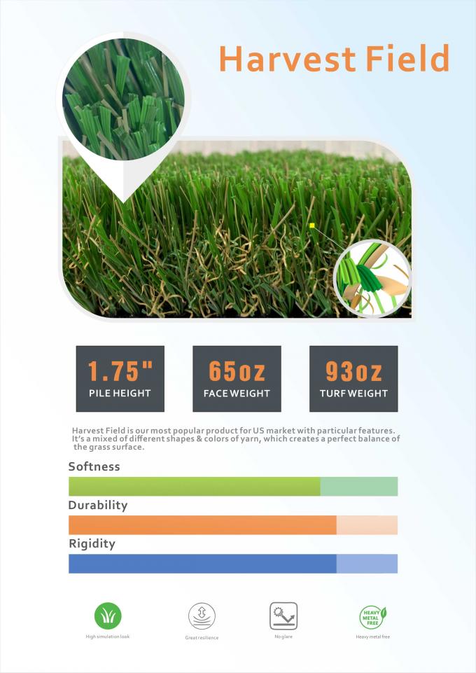رخيصة سعر المصنع مباشرة Cesped العشب 20 ملم العشب الاصطناعي للحديقة 1