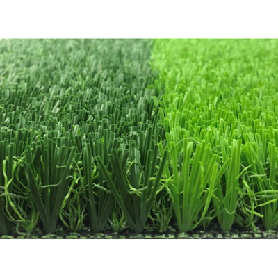الصين 25 مم لكرة القدم العشب الصناعي المعتمد من مصنع العشب الصناعي مع وسادة الصدمات المزود
