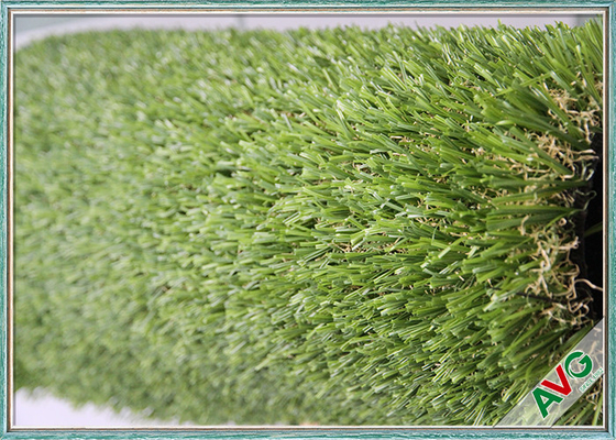 الصين حديقة مقاومة الطقس للعشب الاصطناعي 11200 Dtex Field Green / Apple Green المزود
