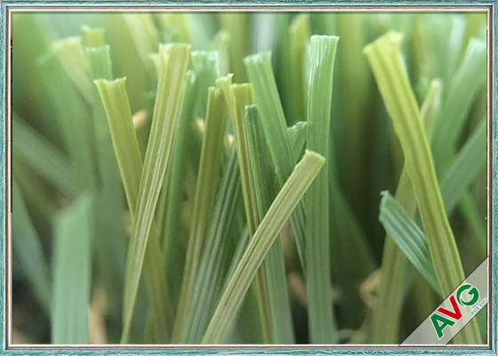 الصين 12800 Dtex البلاستيك الاصطناعي العشب العشب للحديقة / المناظر الطبيعية المزود