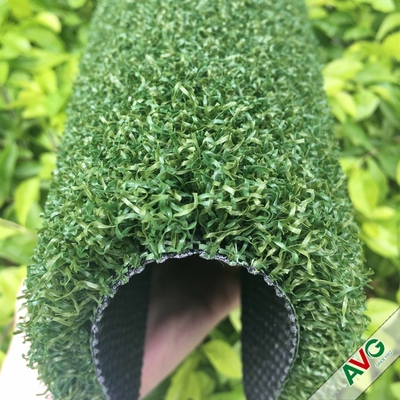 الصين 10 مم كومة ارتفاع الجولف الطبيعي العشب الاصطناعي / الجولف داخلي وضع الأخضر المزود